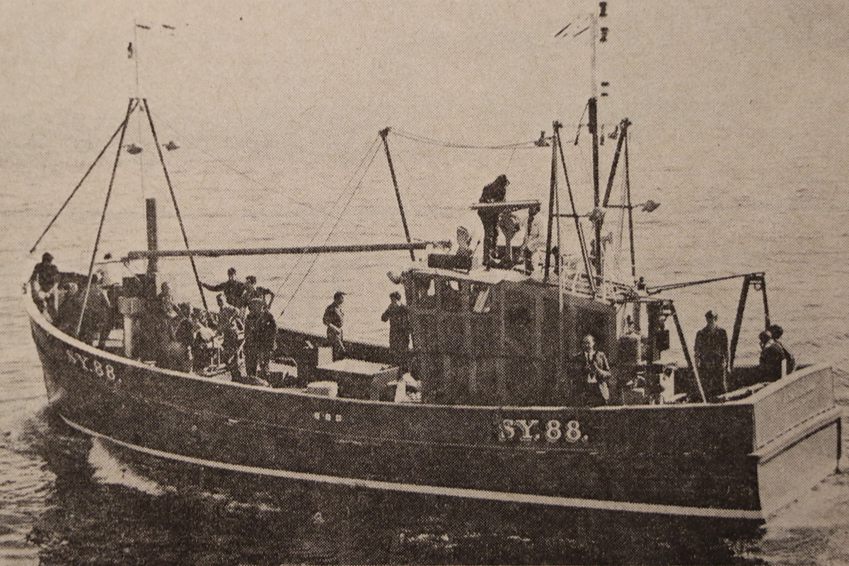 Basic fishing boat: Bonnie Lass III RY 189