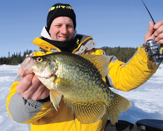 Crappie Ice Fishing Extremes – In-Fisherman